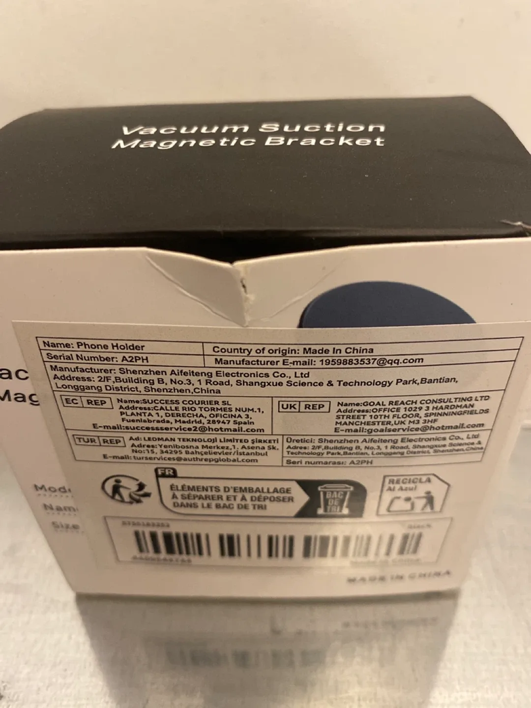 Vacuum Suction Magnetic Bracket (new dashboard phone holder) image indicator(2)