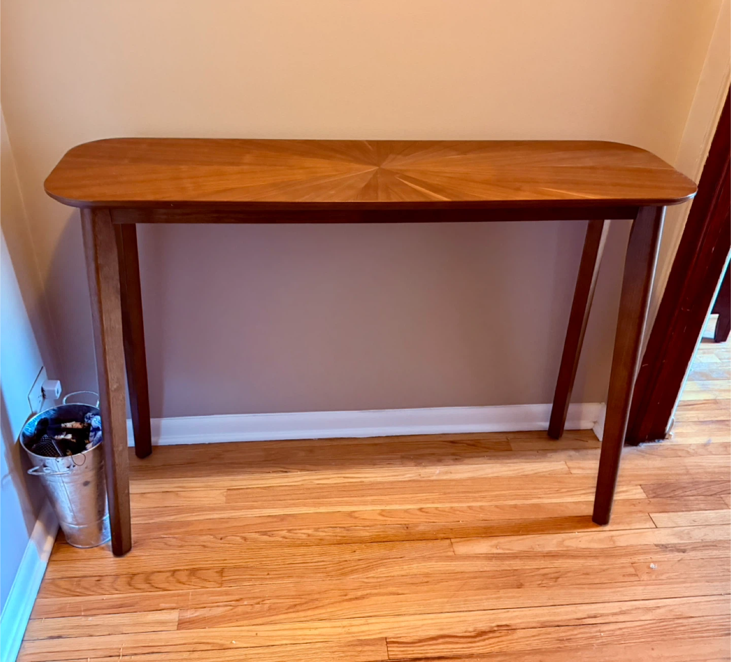 Baxton Studio Wendy Mid-Century Modern Console Table