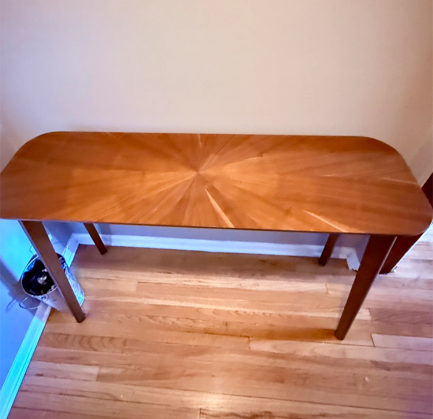 Baxton Studio Wendy Mid-Century Modern Console Table - photo 2