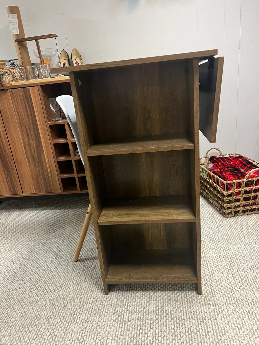 Foundry Select Garcia Extendable Oak Coloured Dining Table image indicator(8)