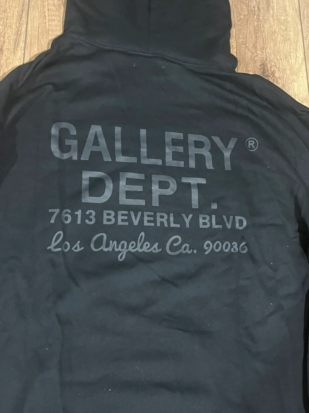 Gallery Dept Black Hoodie image indicator(3)