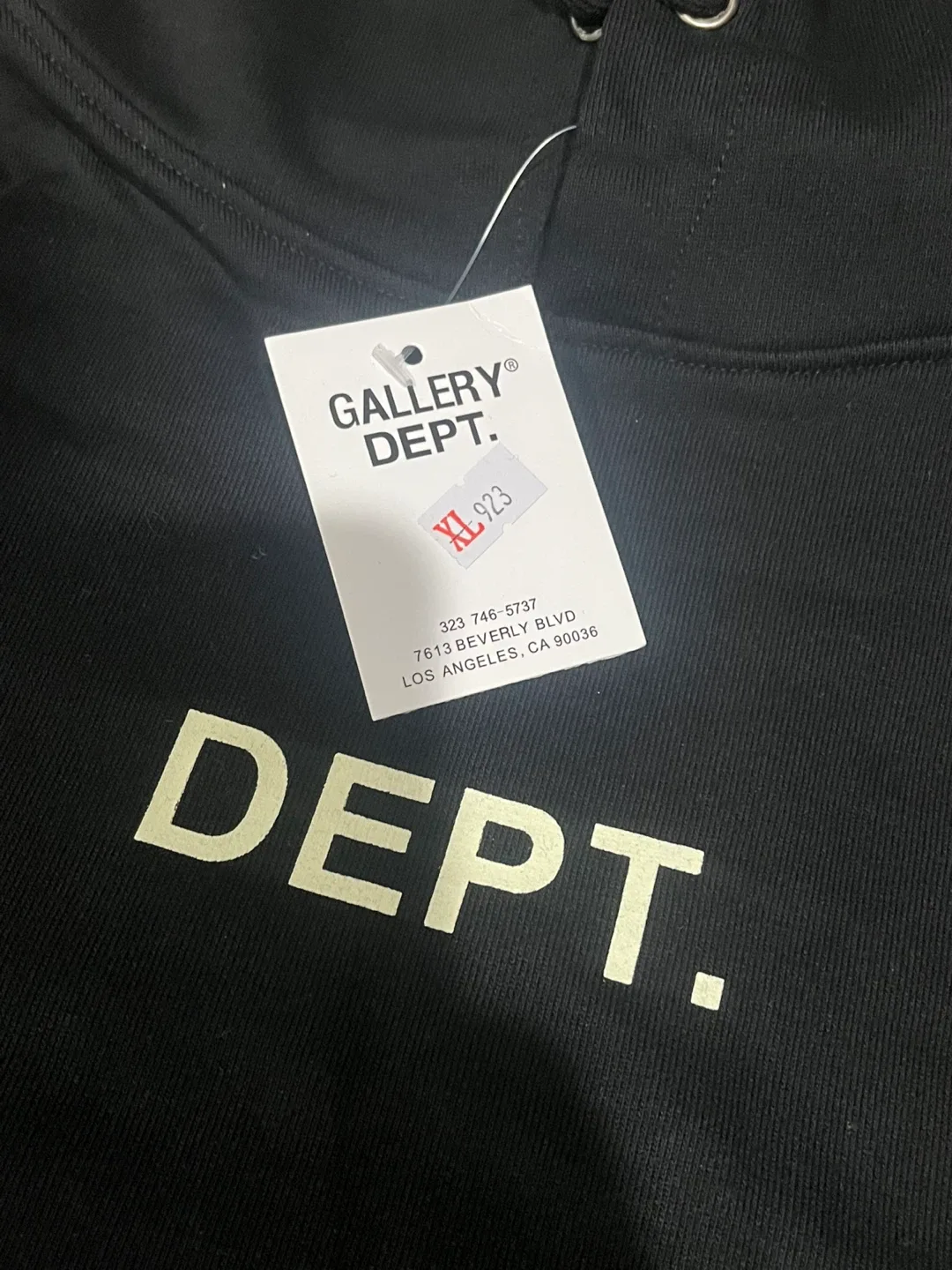 Gallery Dept Black Hoodie image indicator(4)