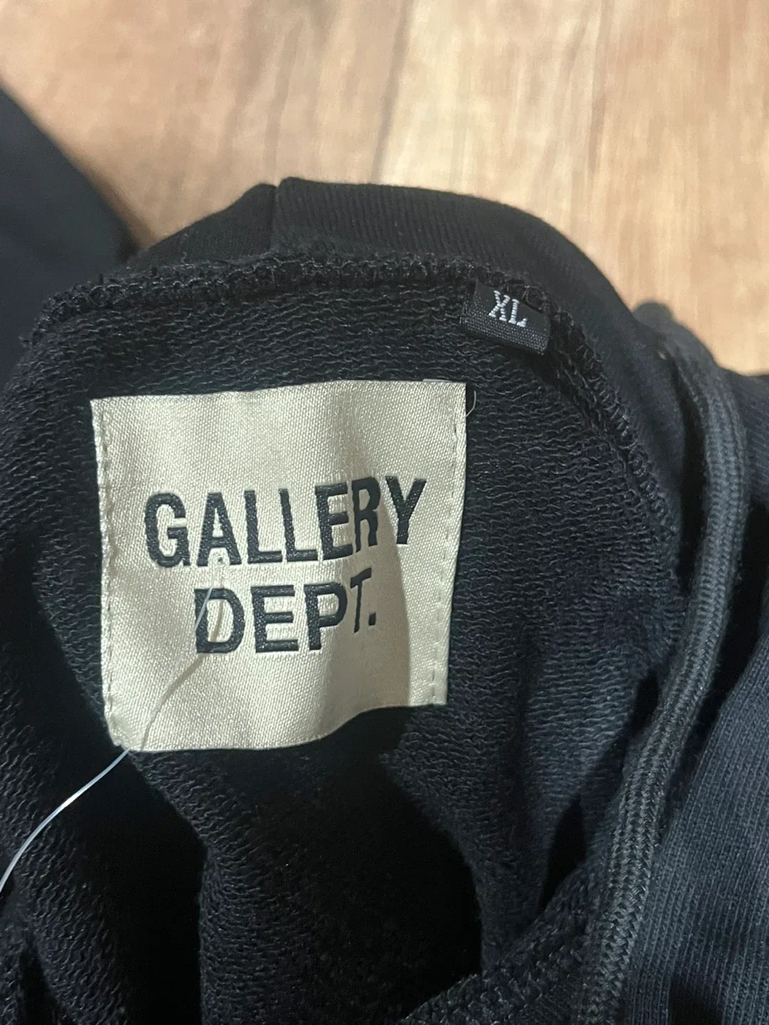 Gallery Dept Black Hoodie image indicator(5)