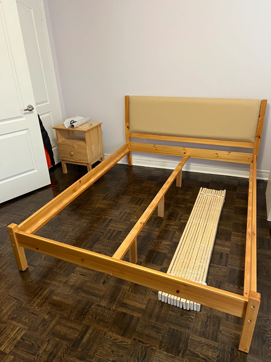 queen size bed #2 with mattress