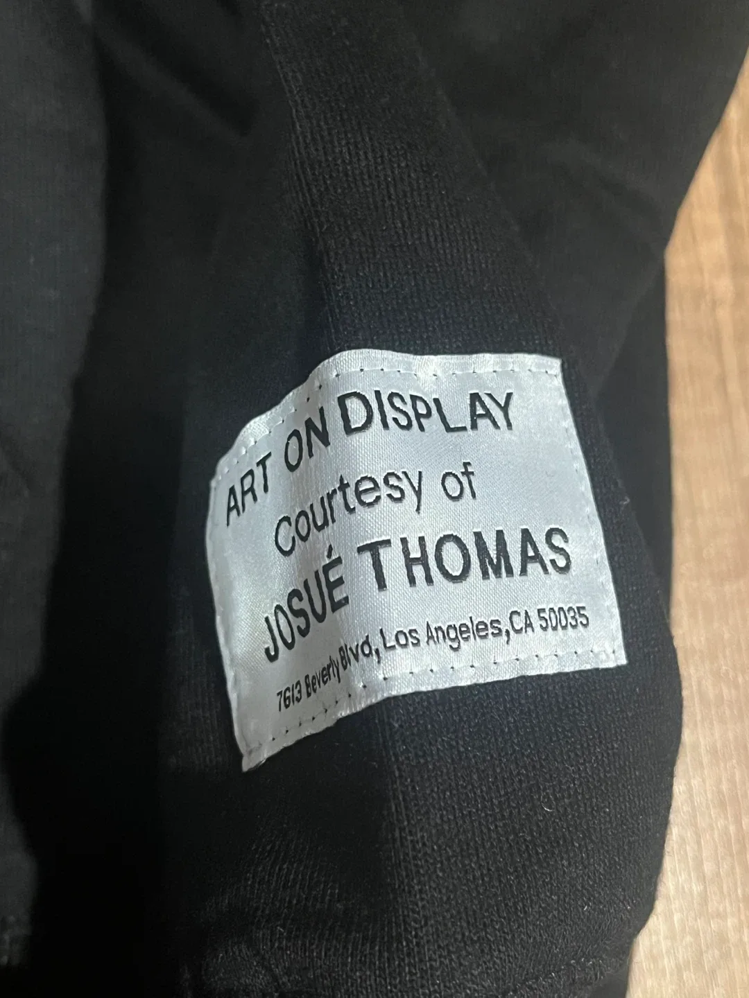 Black Gallery Department Hoodie image indicator(5)