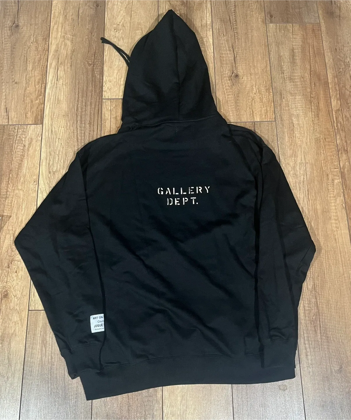 Black Gallery Department Hoodie image indicator(2)
