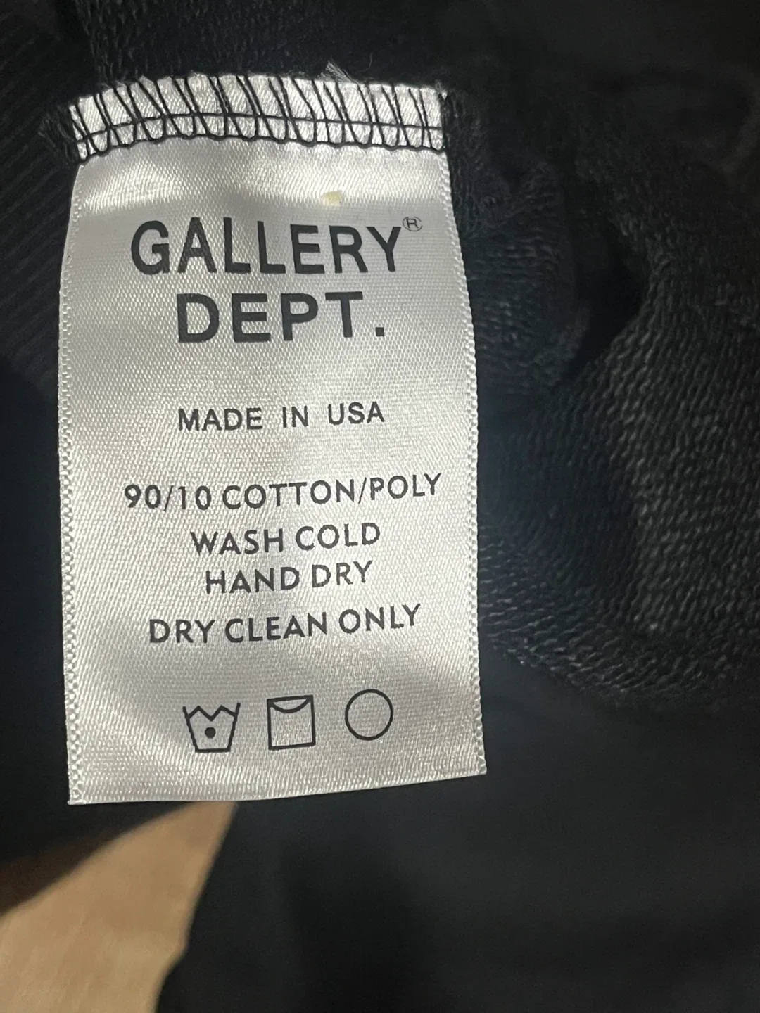 Black Gallery Department Hoodie image indicator(7)