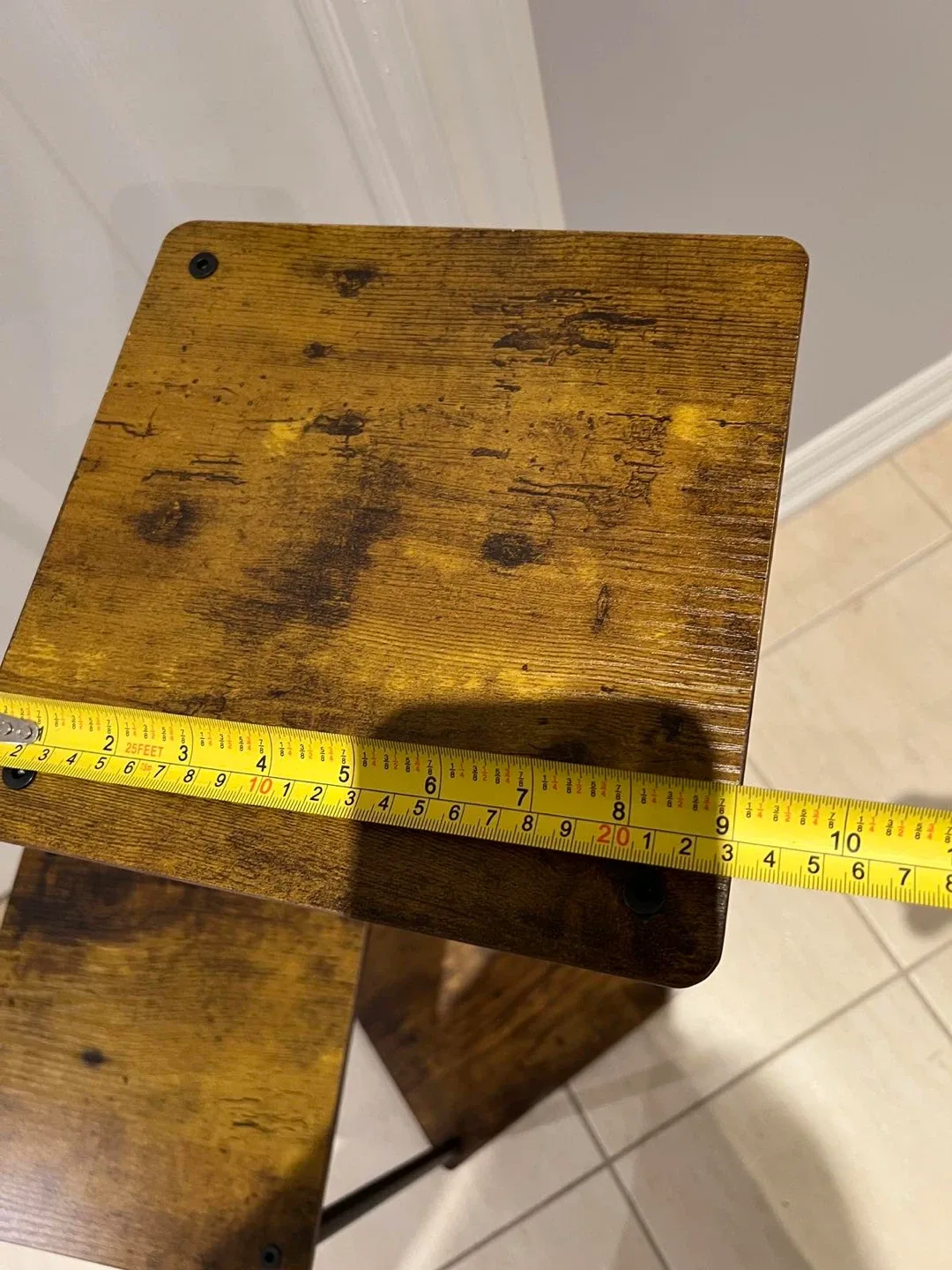 Brown Wood Plant Stand image indicator(6)