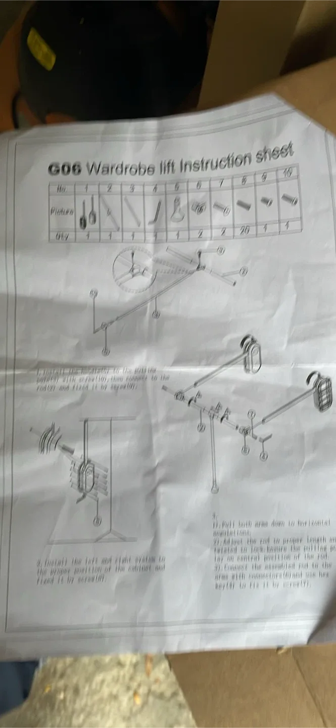 Wardrobe Lift - New in Box image indicator(4)