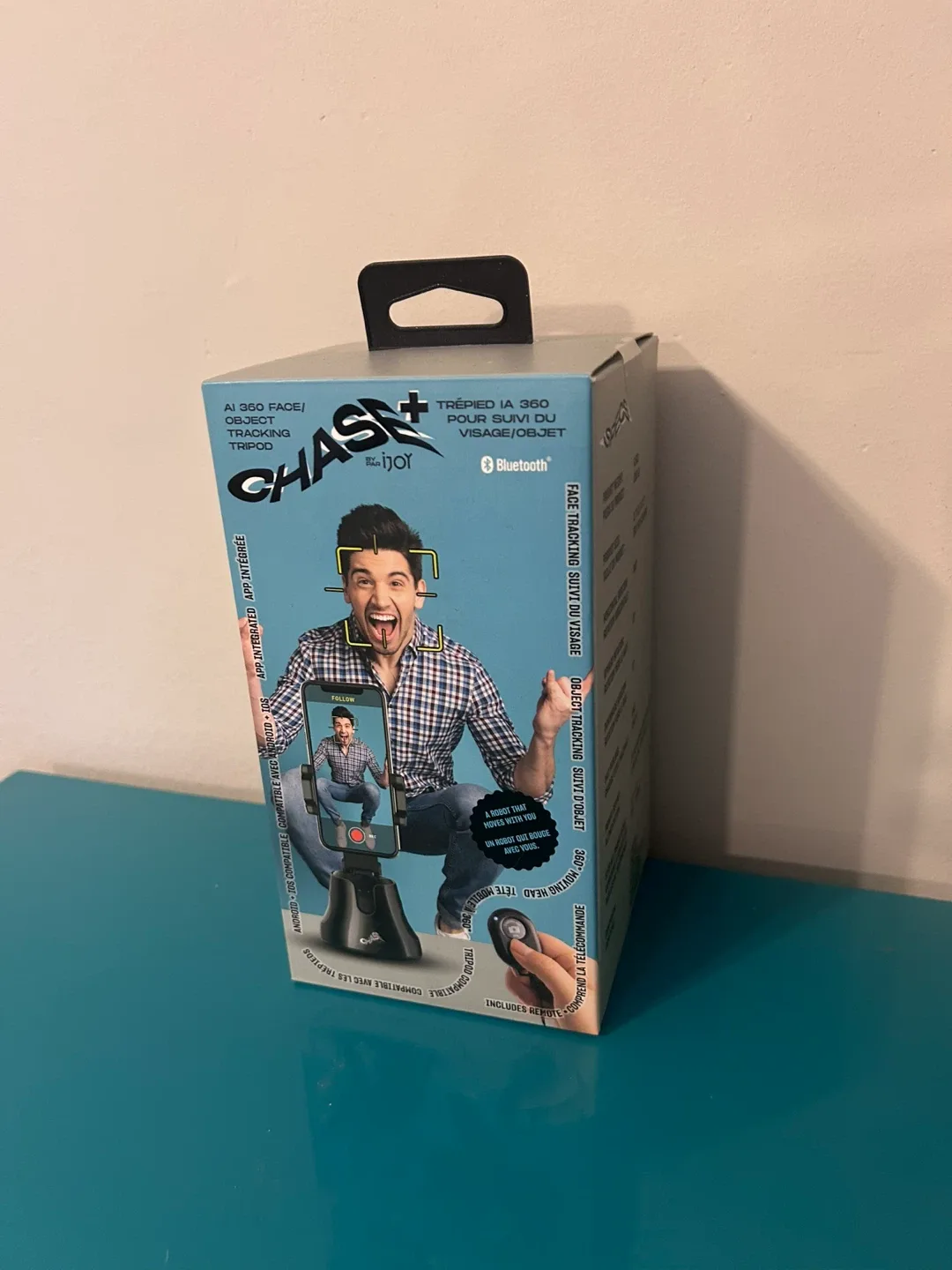 ⚡️NEW iJoy Chaser+ 360° AI Face Tracking Tripod