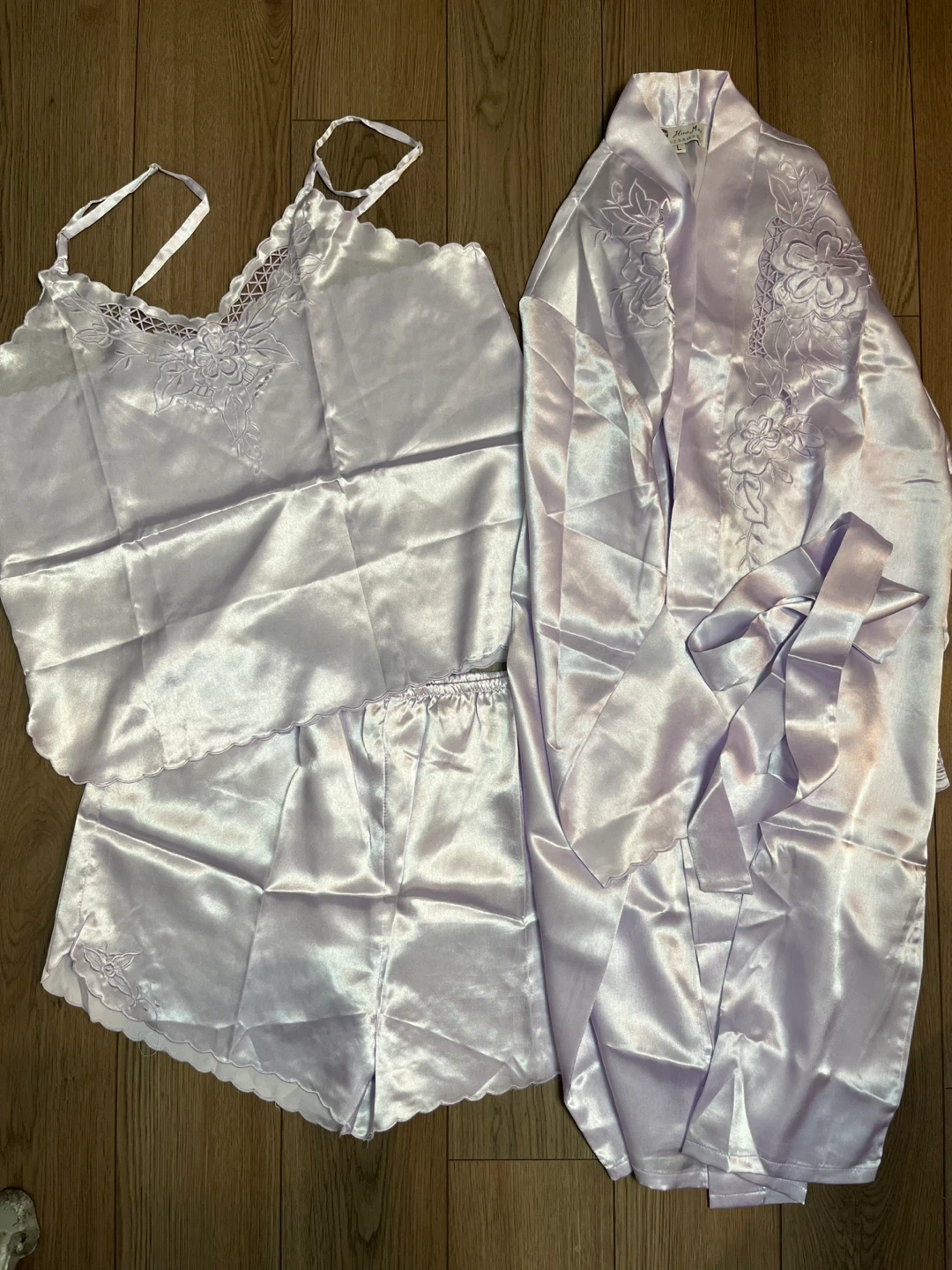 Hua Mei Lavender Lingerie Set