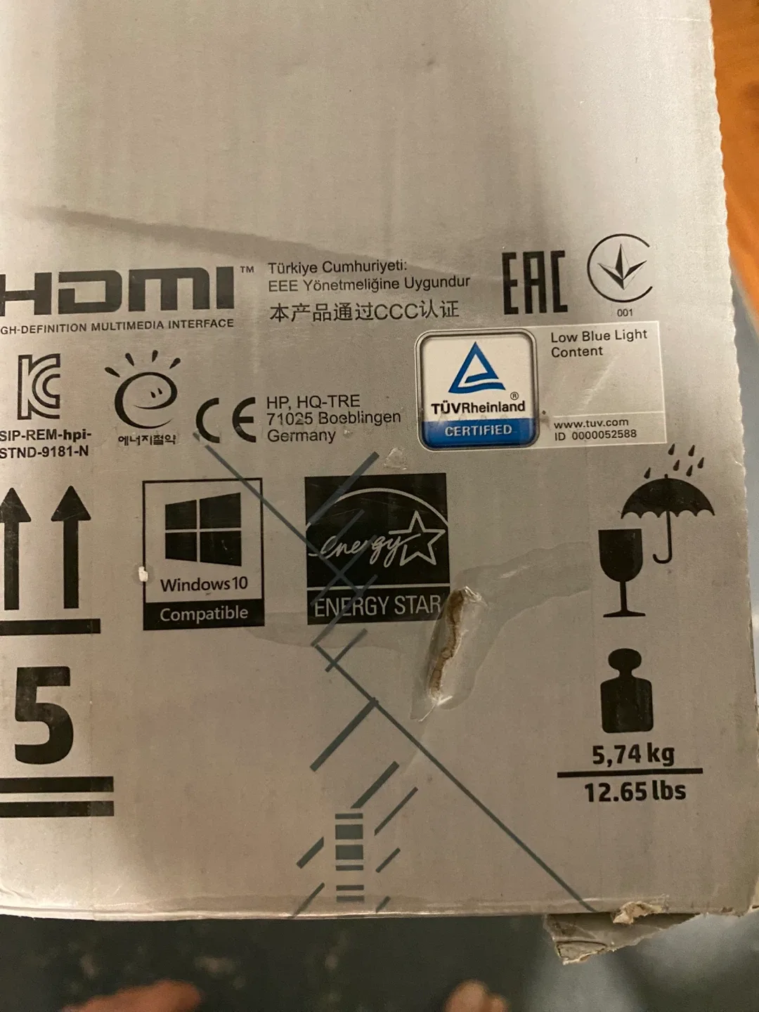 HP 27er 27-inch IPS LED Backlit Monitor image indicator(2)