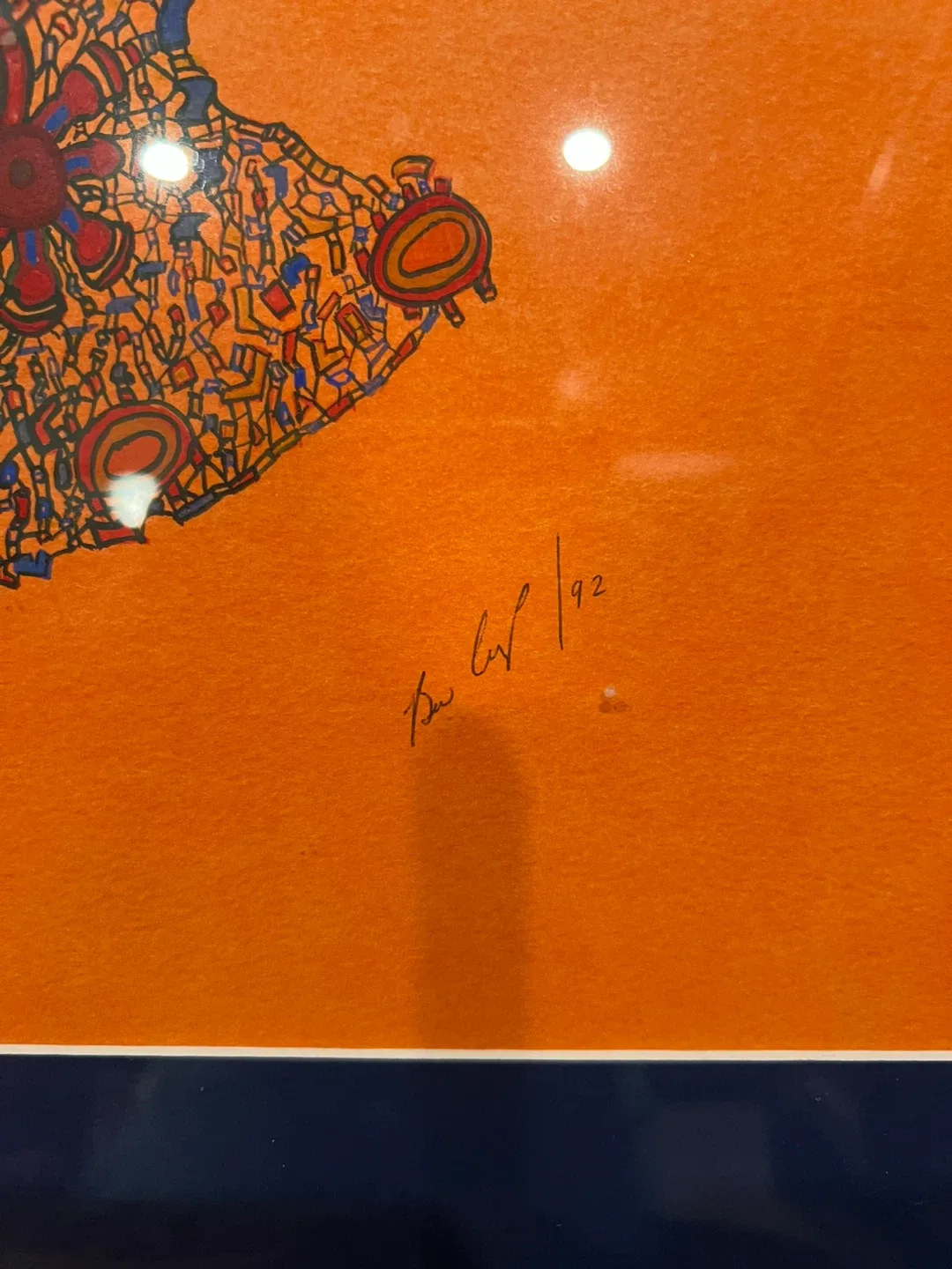 Framed Abstract Art image indicator(2)