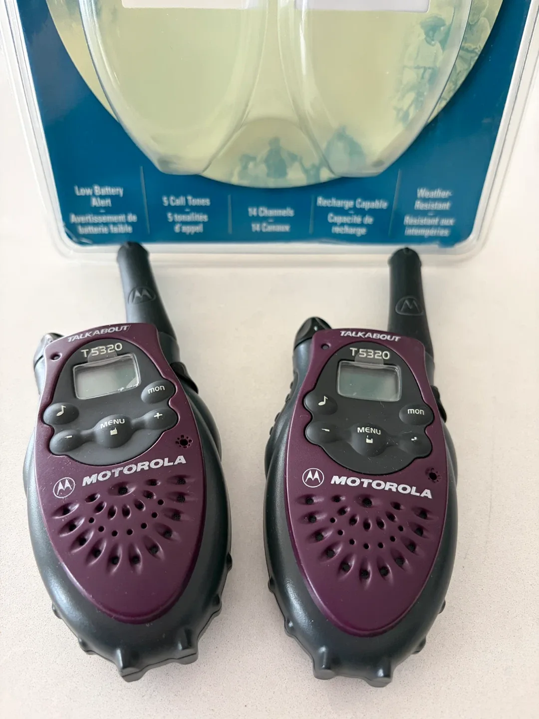 Motorola T5320 Talkabout 2-radios - preowned image indicator(2)