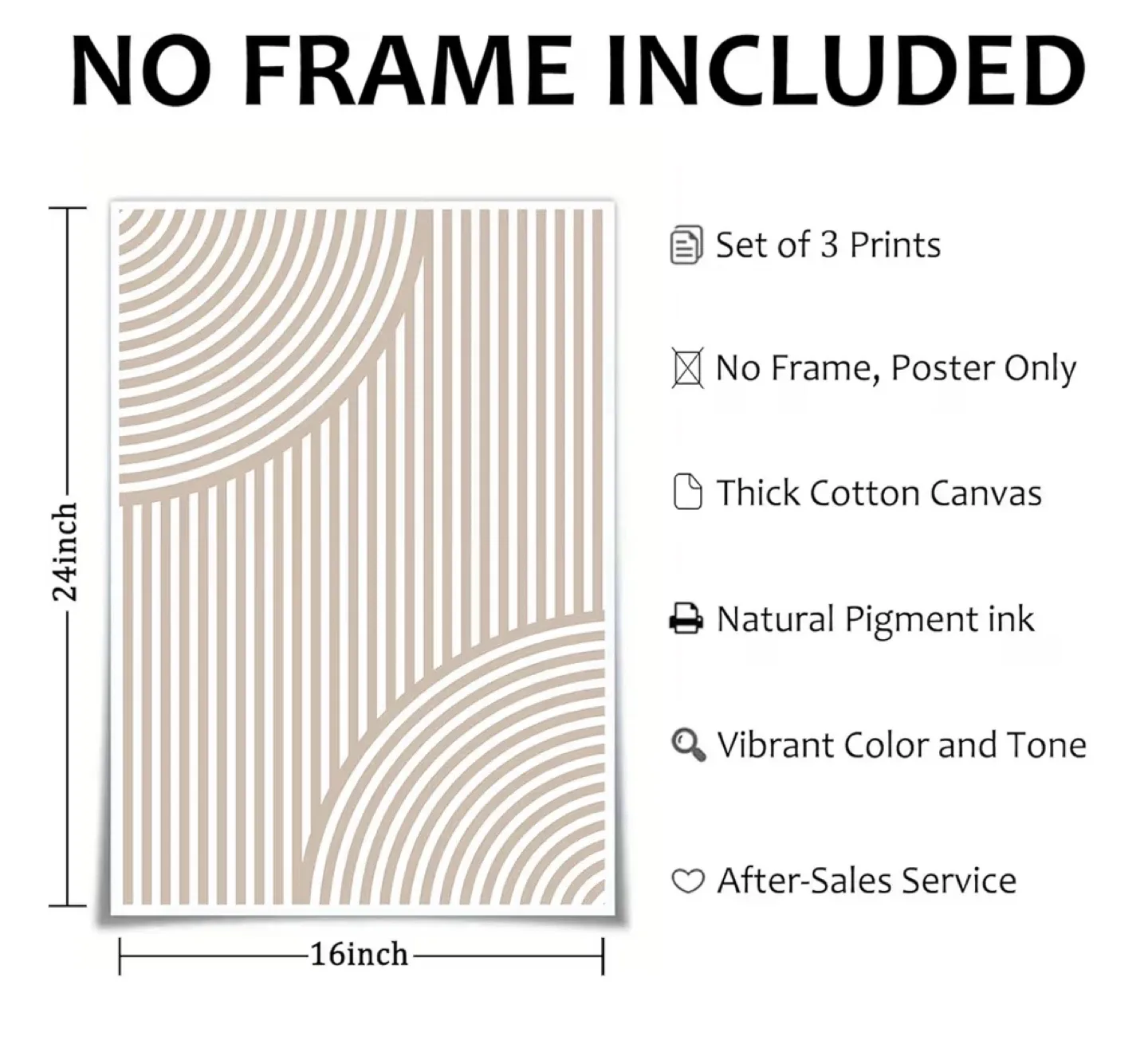 Set of 3 Prints - No Frame Included image indicator(2)