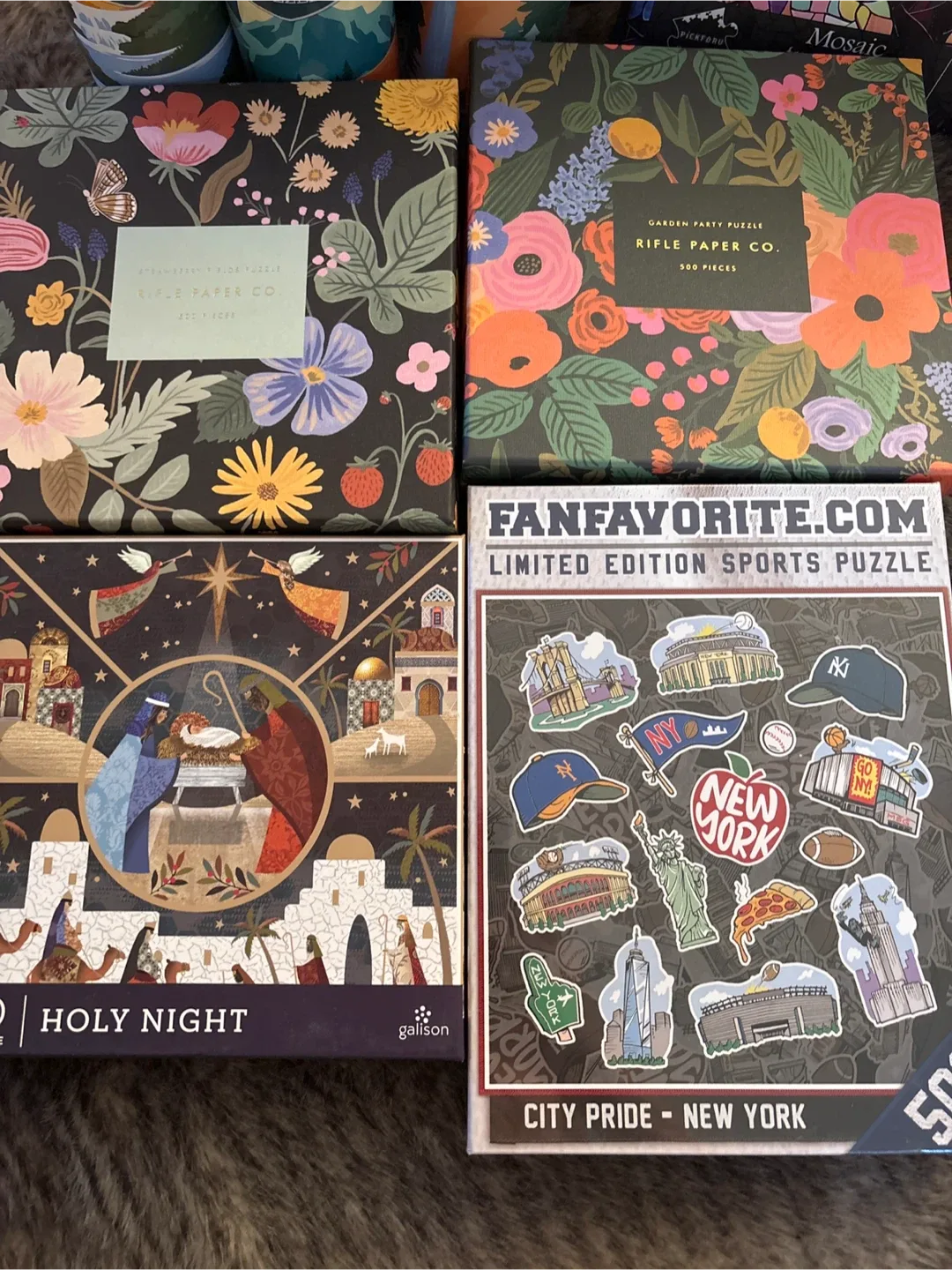 Puzzles: Rifle Paper Co, Galison, 4D Cityscape, Fanfavorite image indicator(2)