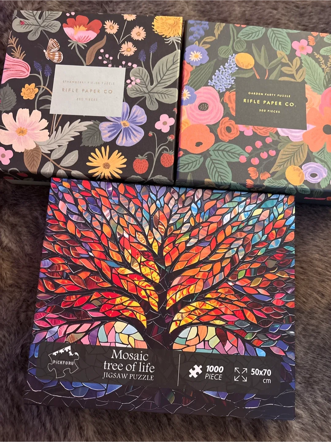 Puzzles: Rifle Paper Co, Galison, 4D Cityscape, Fanfavorite image indicator(3)