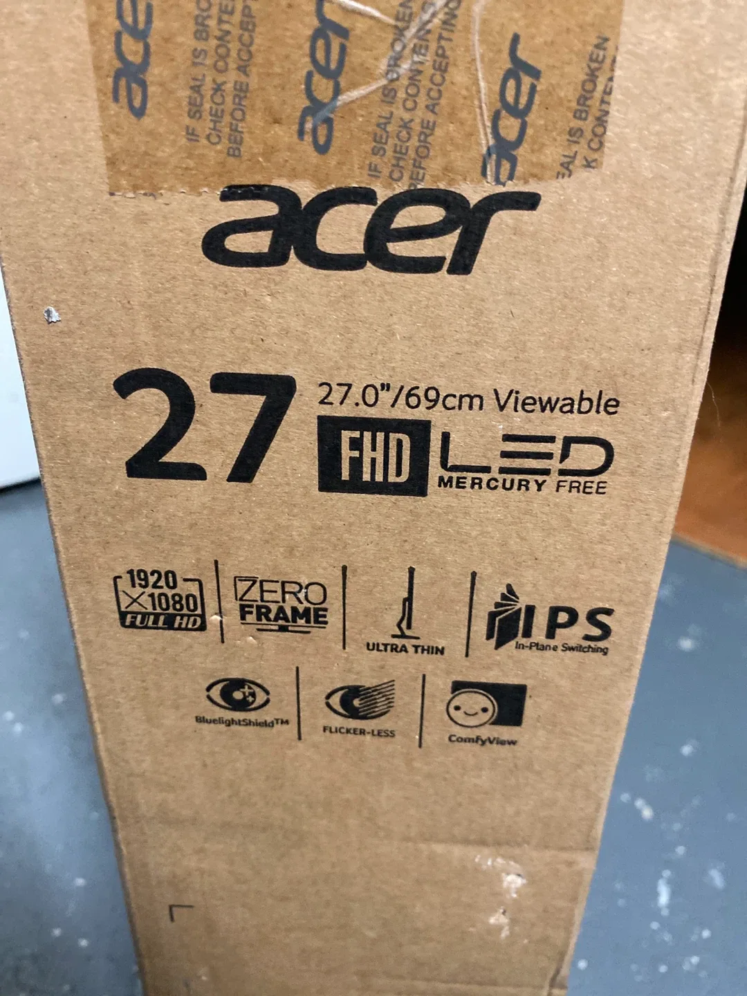 Acer SA270 27" FHD LED Monitor - New in Box! image indicator(2)
