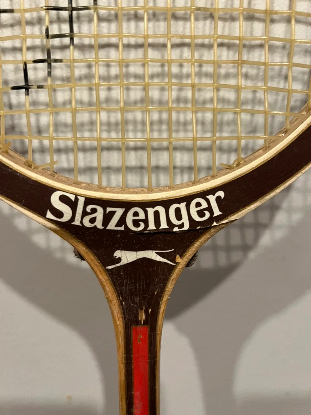 Vintage Slazenger "The Whippet" Tennis Racquet image indicator(3)