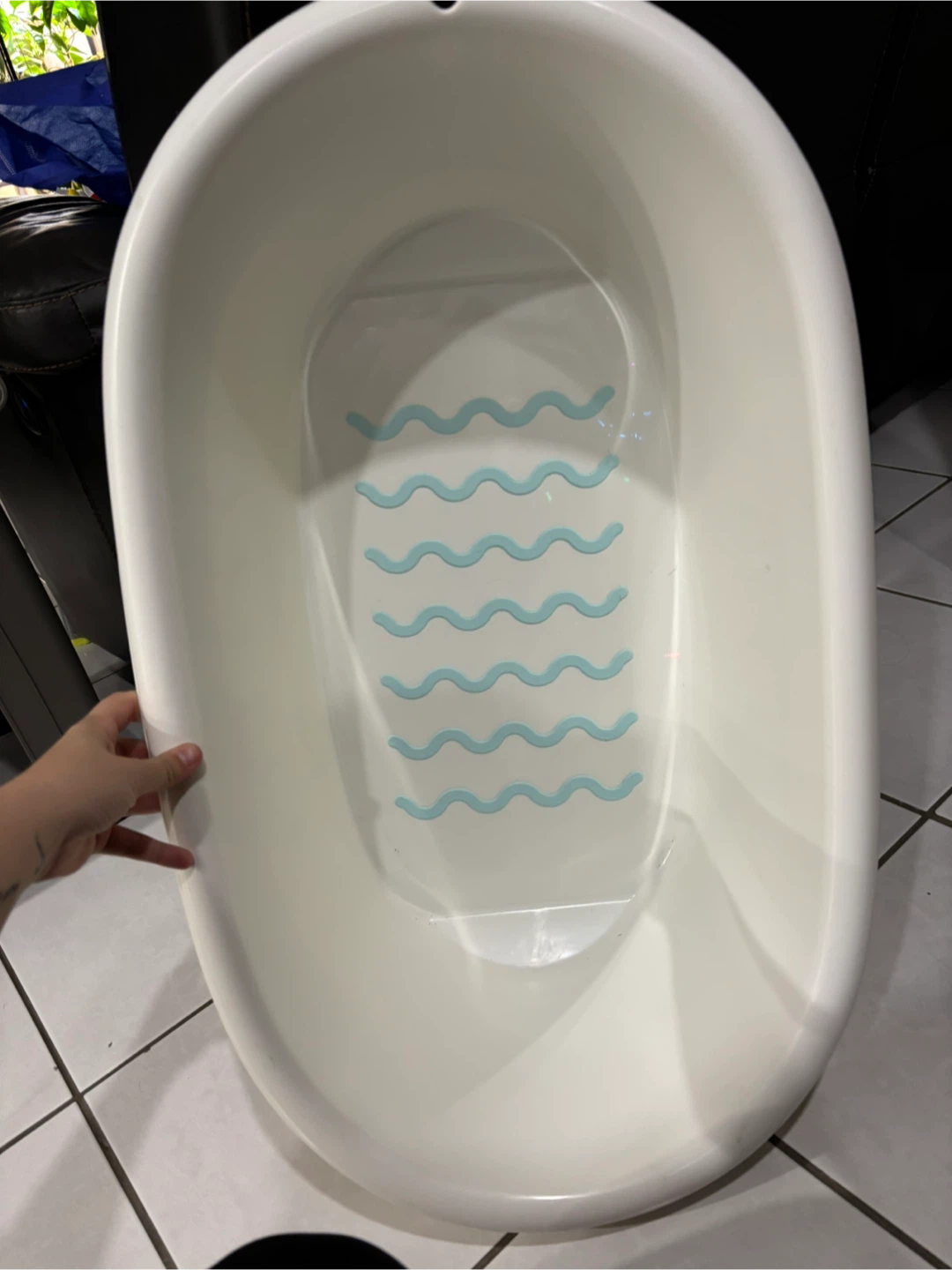 IKEA Lättsam Baby Bathtub - White - photo 2