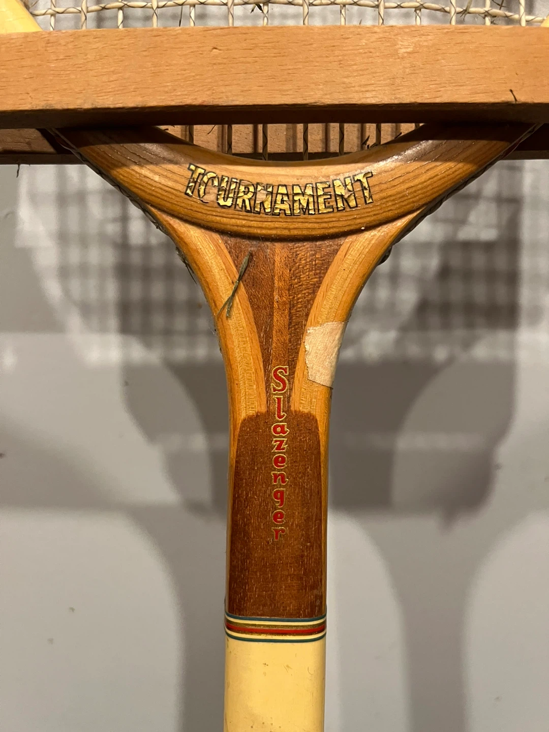 Vintage Slazenger Tournament Tennis Racket - photo 2