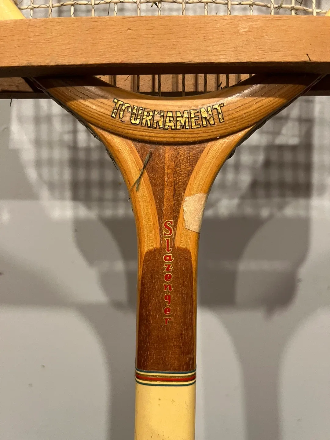 Vintage Slazenger Tournament Tennis Racket image indicator(2)