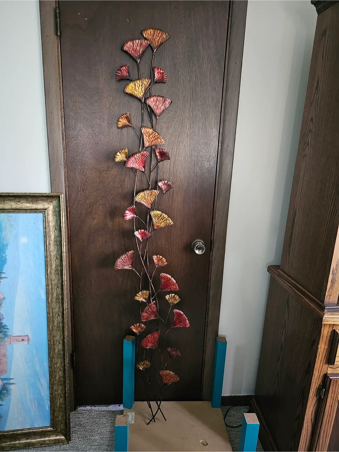 Metal Ginkgo Leaf Wall Decor 🥕