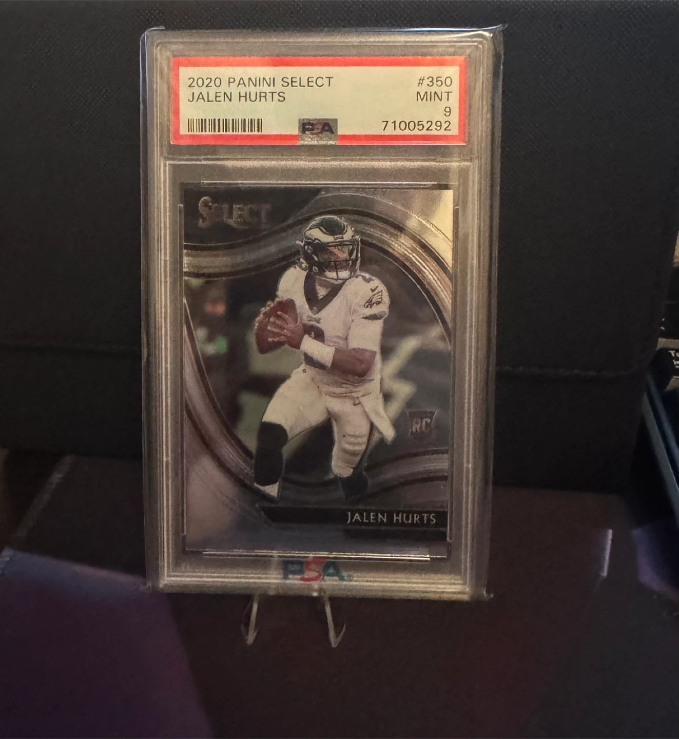 2020 Panini Select Jalen Hurts PSA 9 Mint