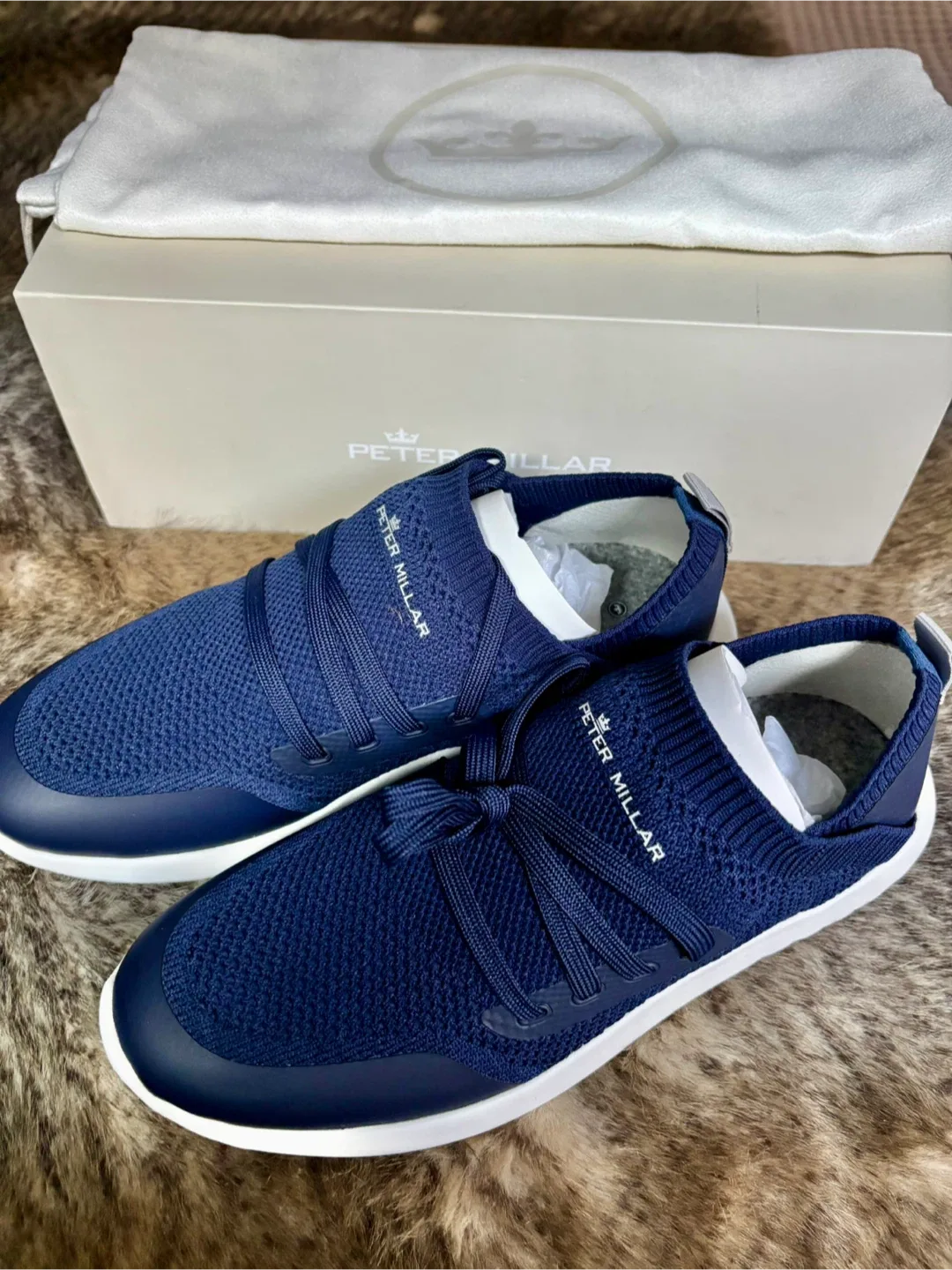 Dell Black Laptop Bag + Peter Millar Navy Shoes image indicator(3)