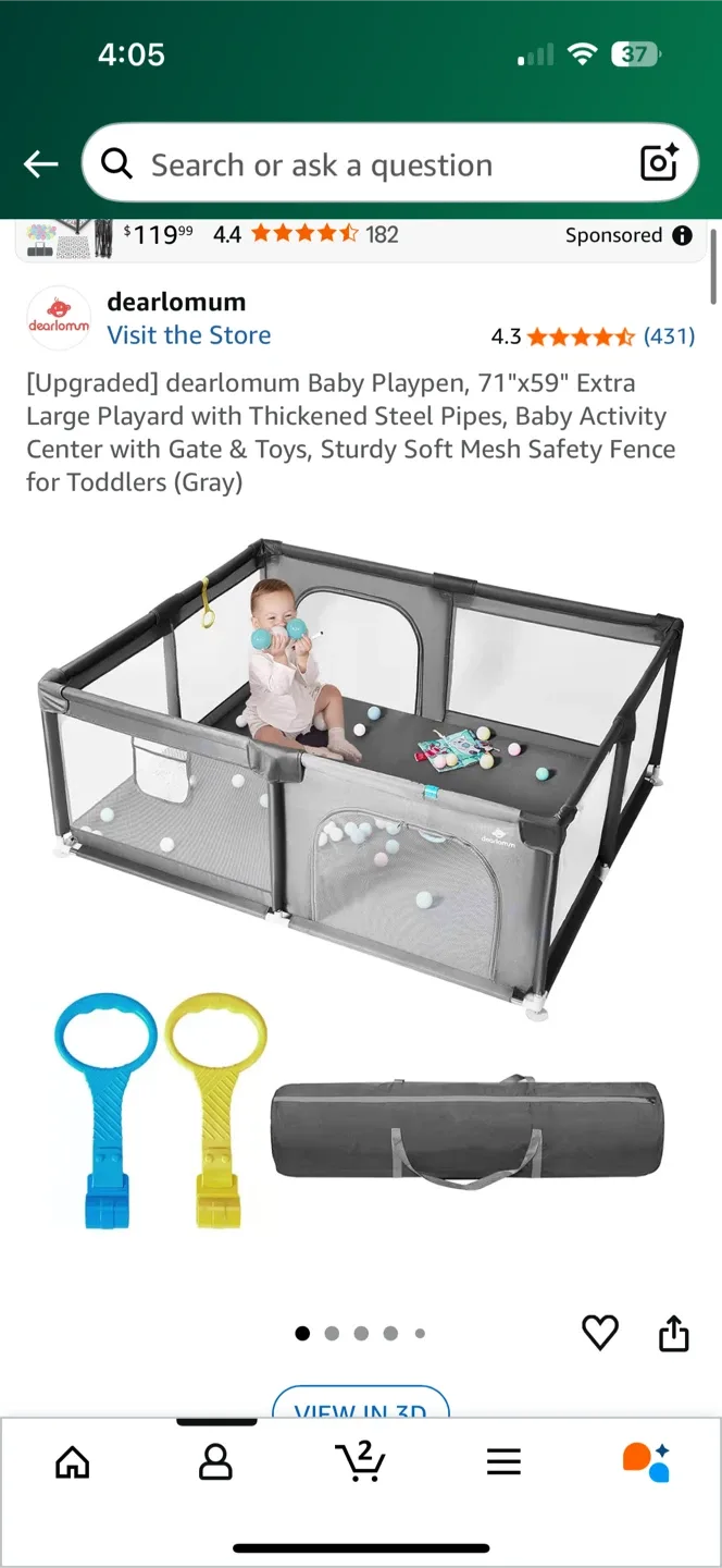 Amazon baby play yard