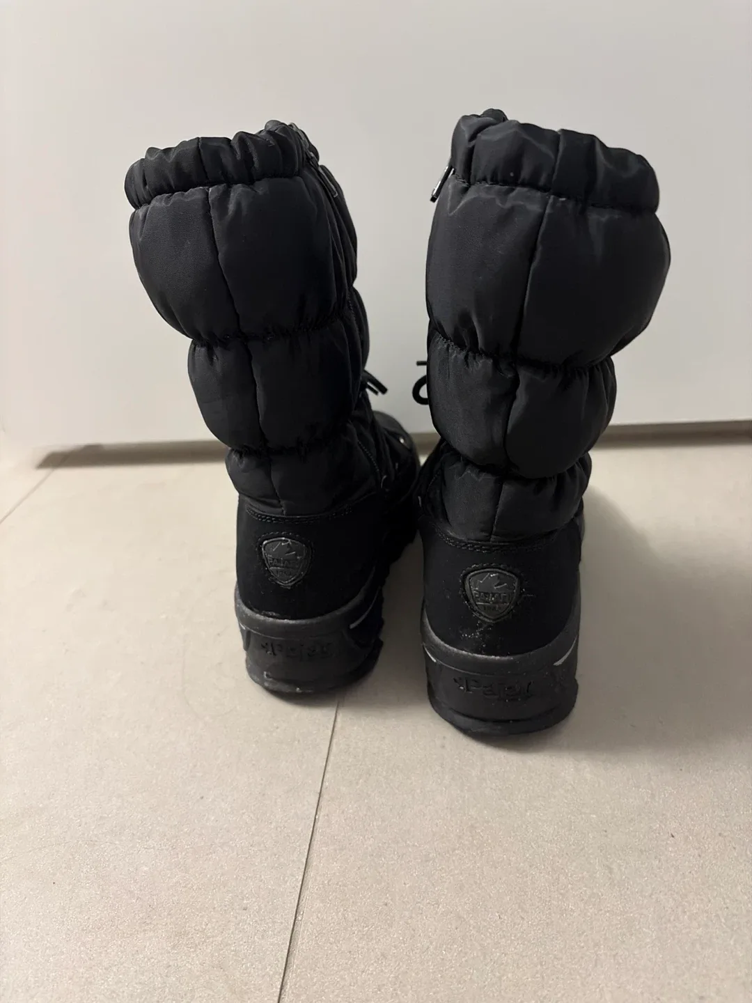 Pajar Black Winter Boots size 9-9.5 image indicator(3)