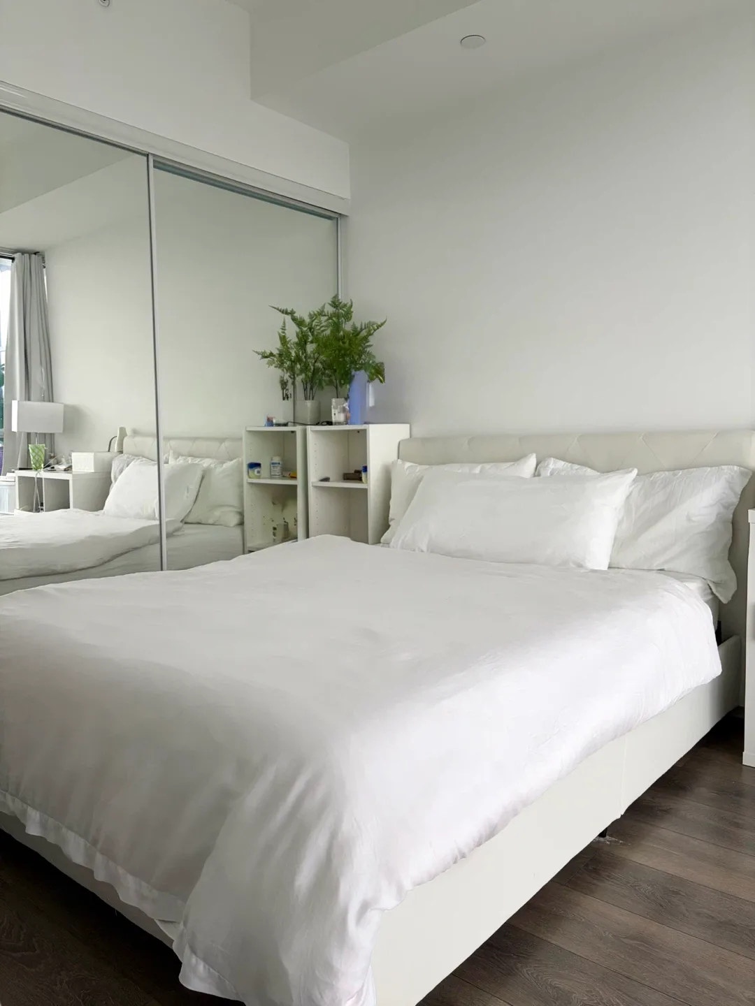 Double Bed Headboard + Mattress + Duvet (Great Condition)