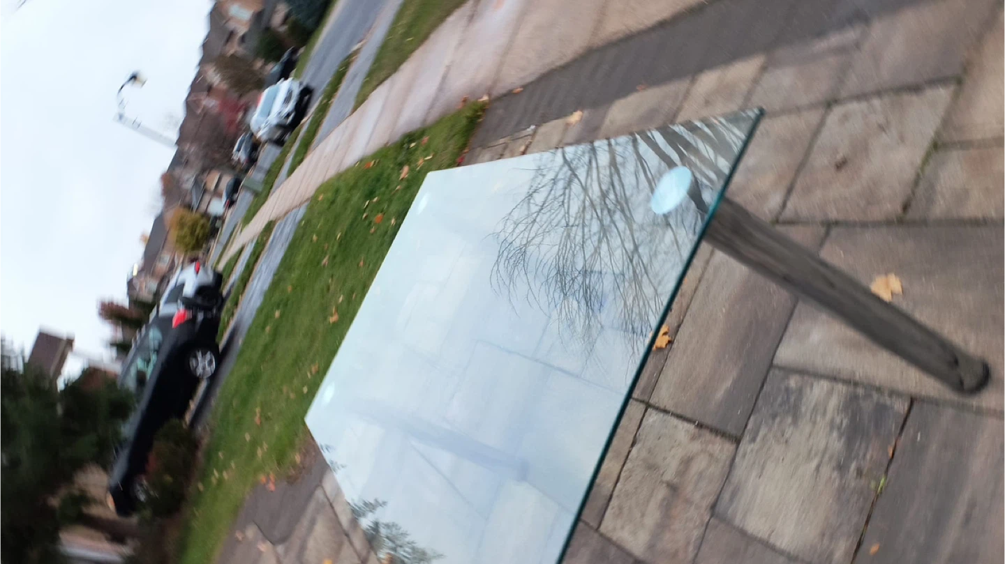 Glass Top Dining Table - photo 3