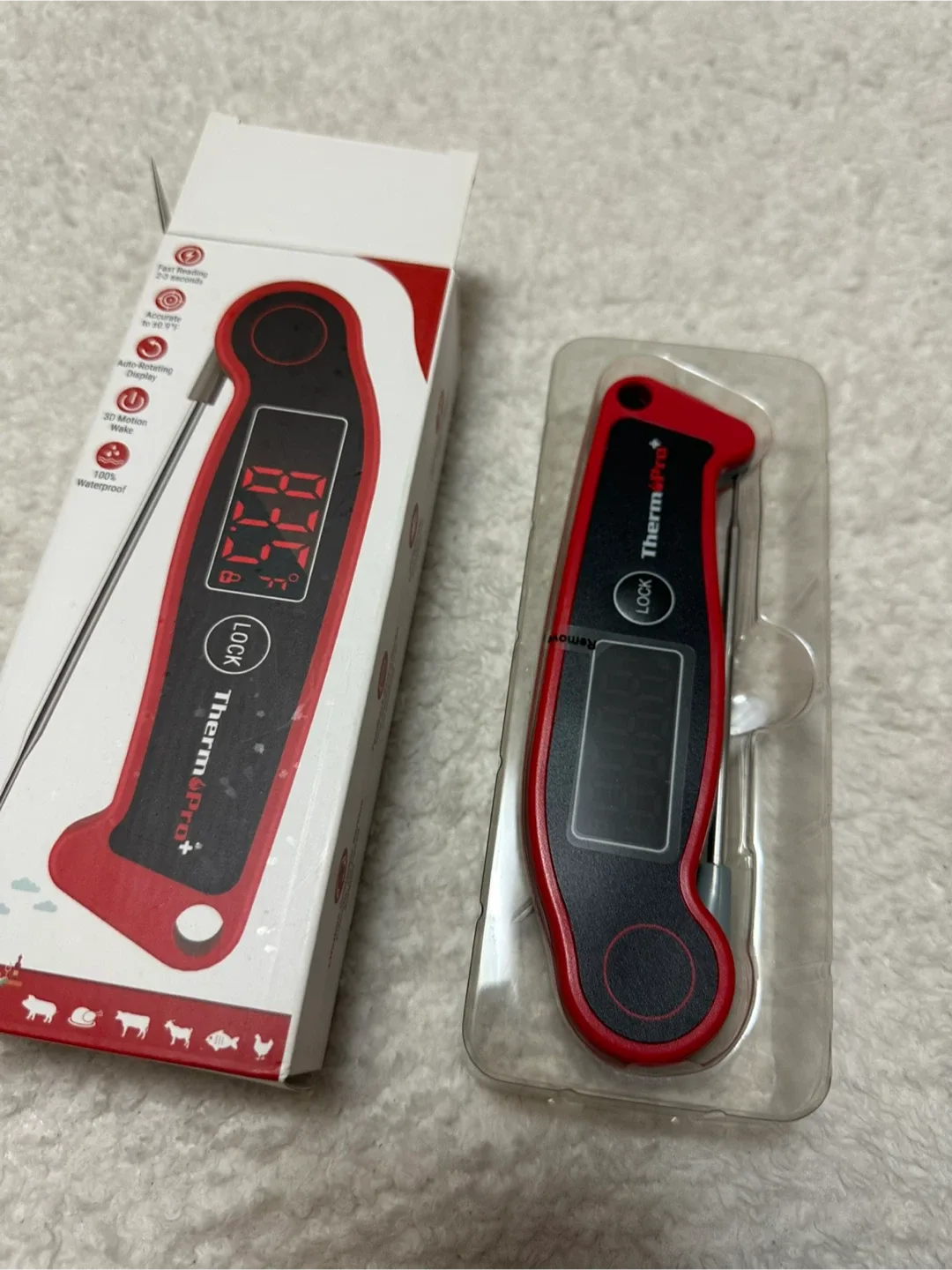 New ThermoPro+ Digital Meat Thermometer image indicator(3)