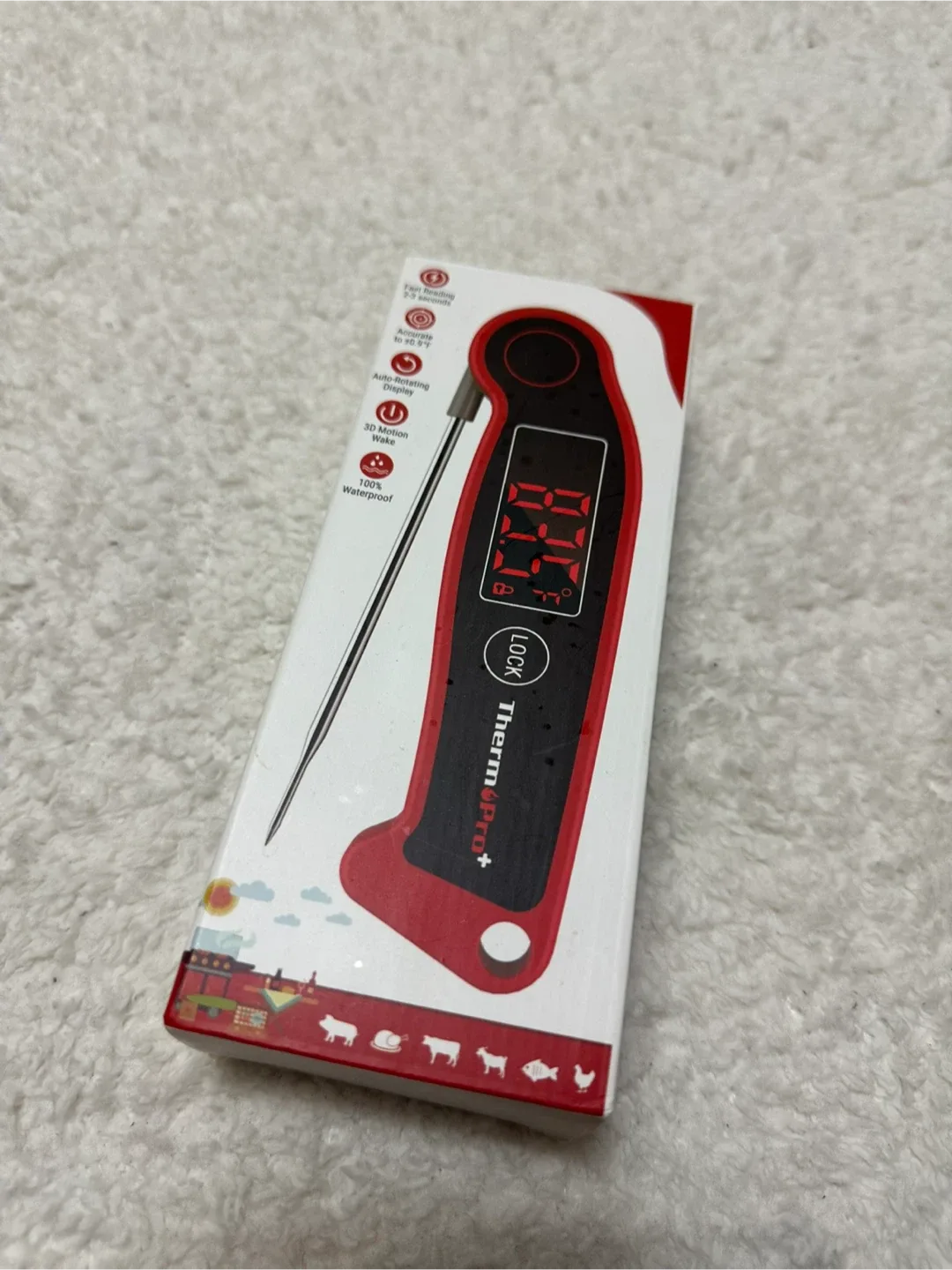 New ThermoPro+ Digital Meat Thermometer