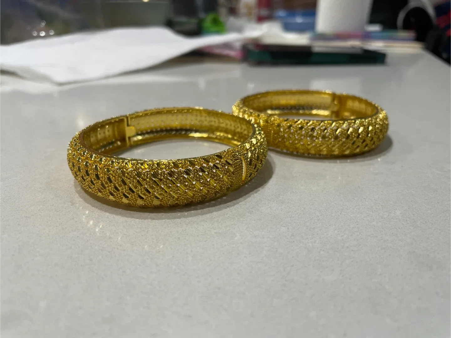 Gold Bangle Set image indicator(4)