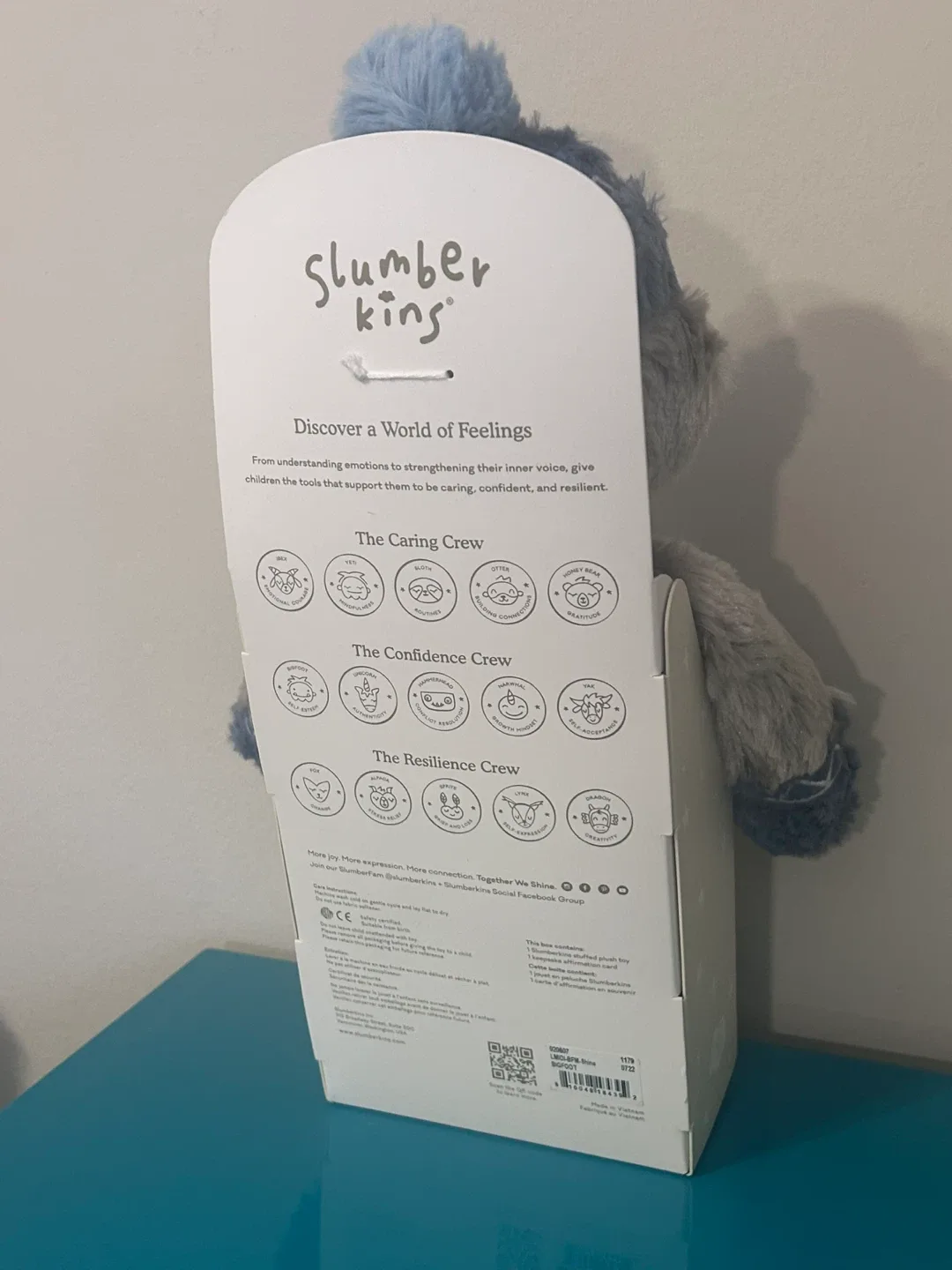 ❄️NEW Slumberkins Yeti Plush + Affirmation Card Set image indicator(5)