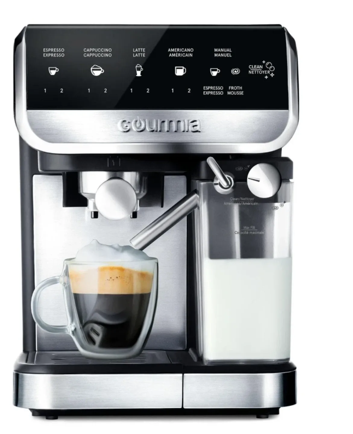Gourmia Espresso, Cappuccino, and Latte Maker