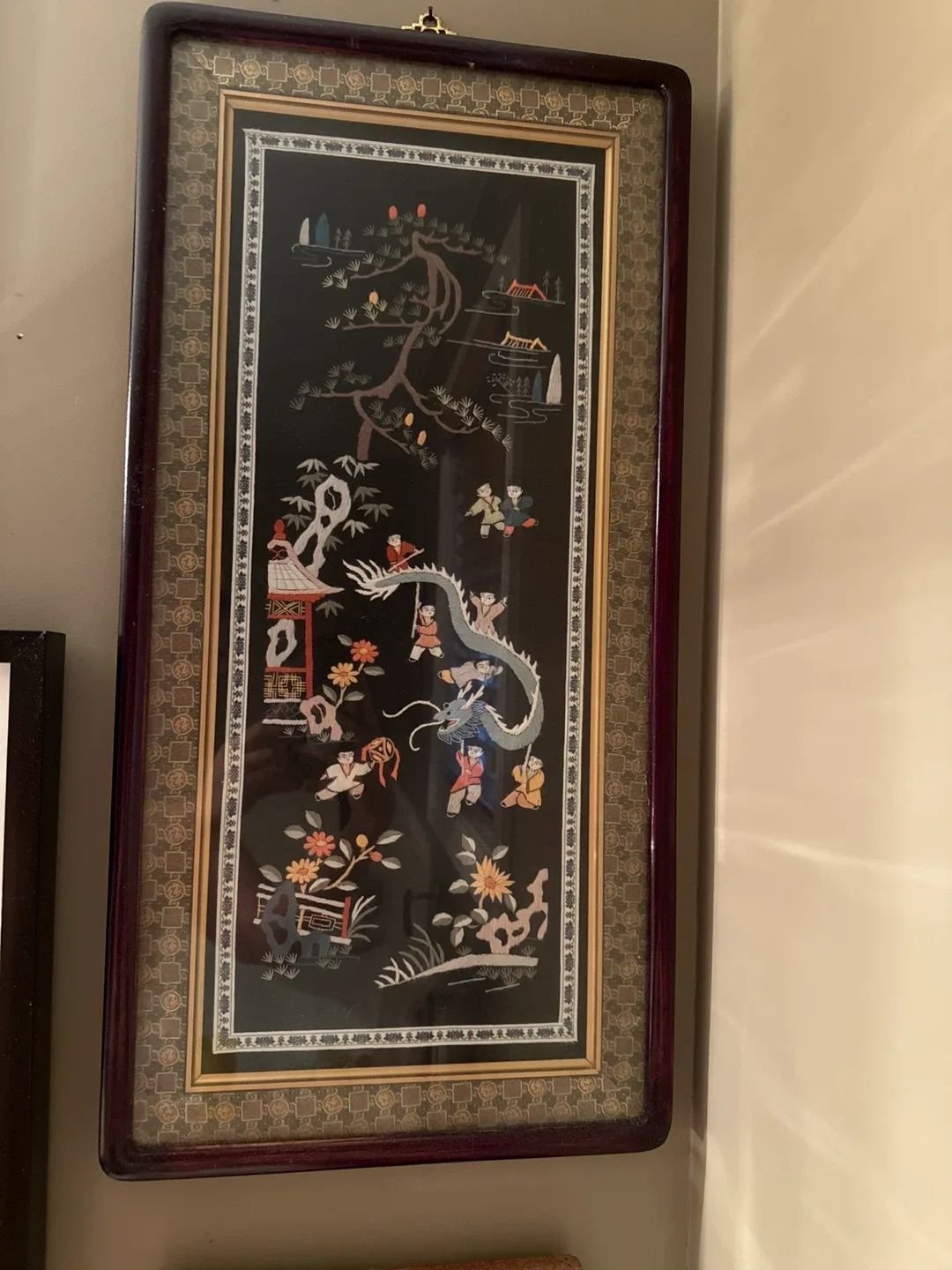 Framed Asian Artwork