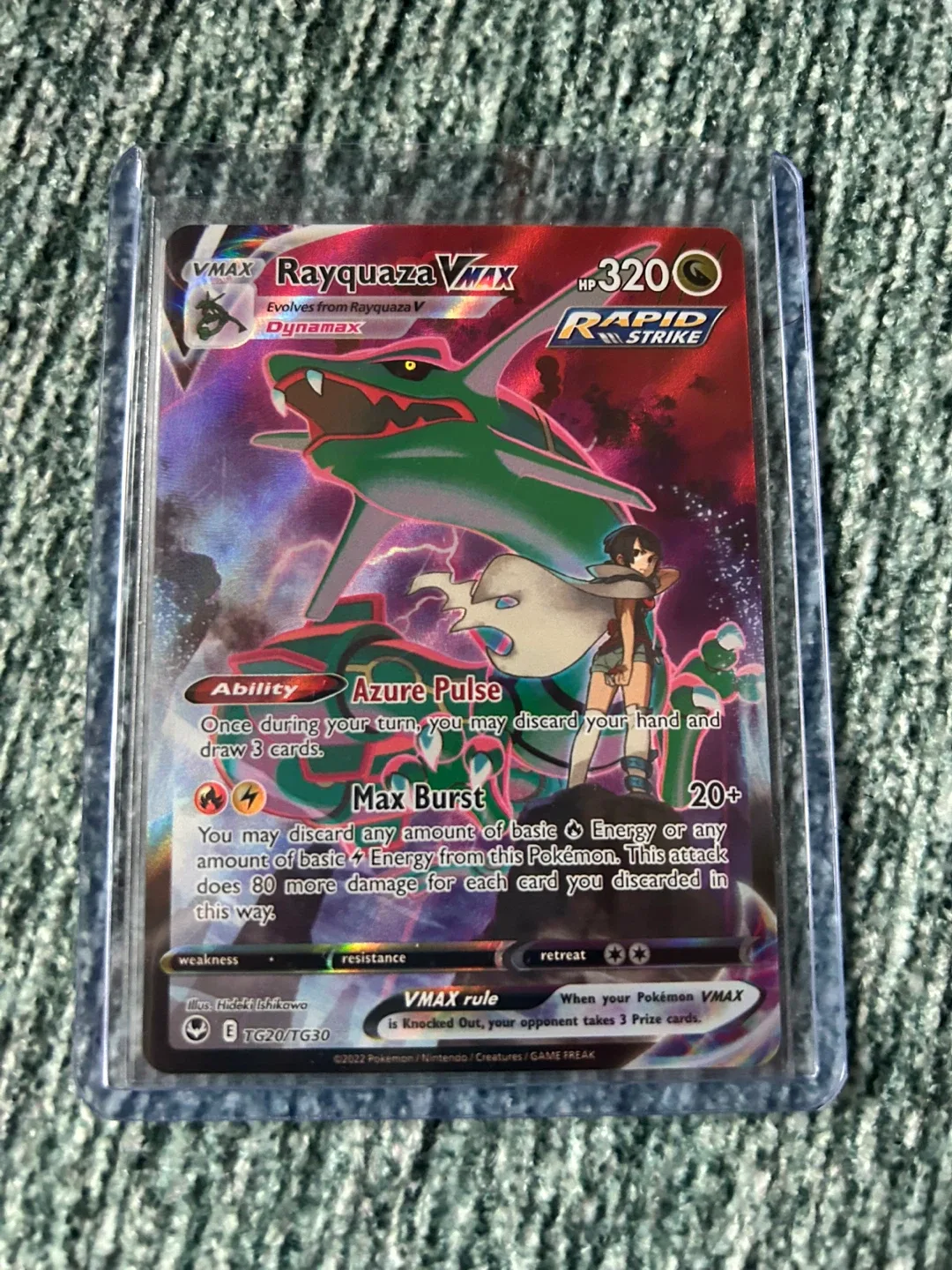 Rayquaza VMAX Pokemon Card