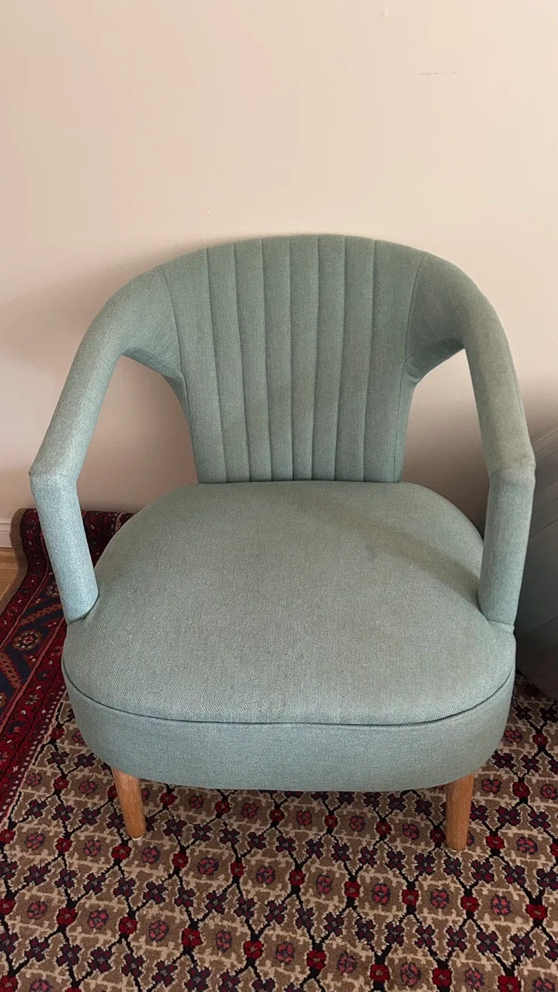 Light Blue Armchair