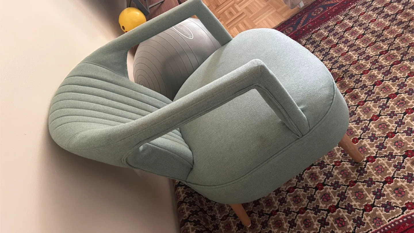 Light Blue Armchair image indicator(2)