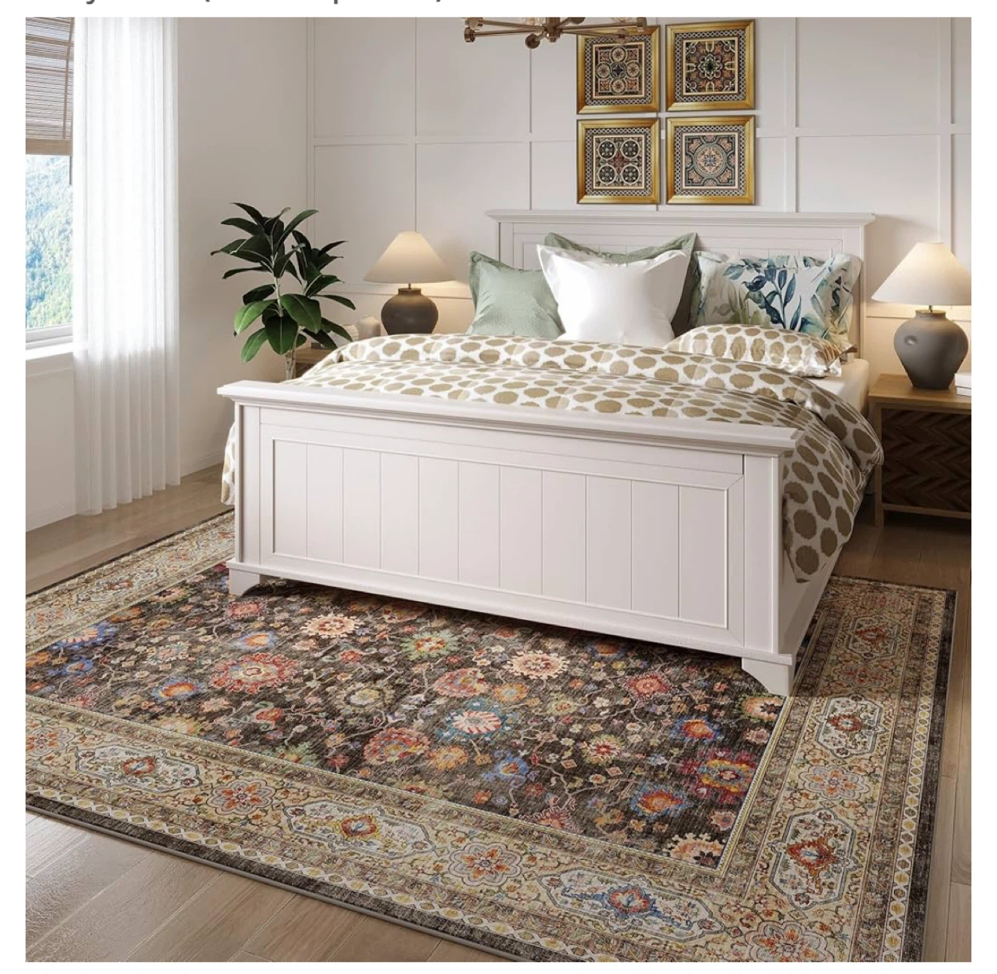 6*9 Area Rug with Non-Slip Backing