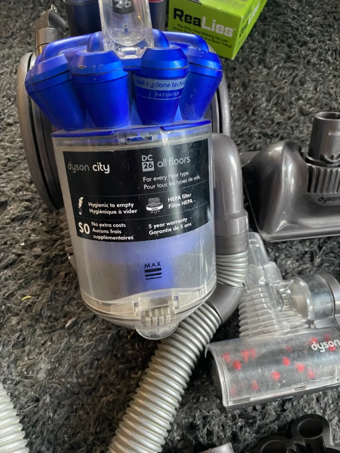 Dyson City DC26 All Floors Vacuum image indicator(4)