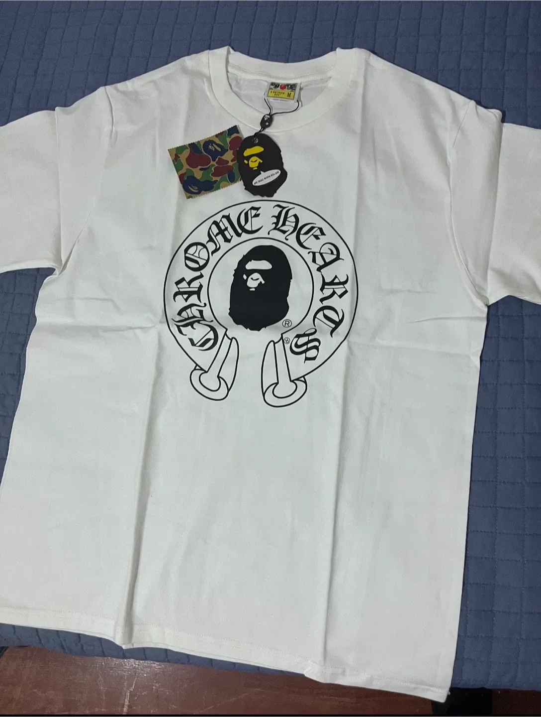 A Bathing Ape x Chrome Hearts Baby Milo Tee - Size M