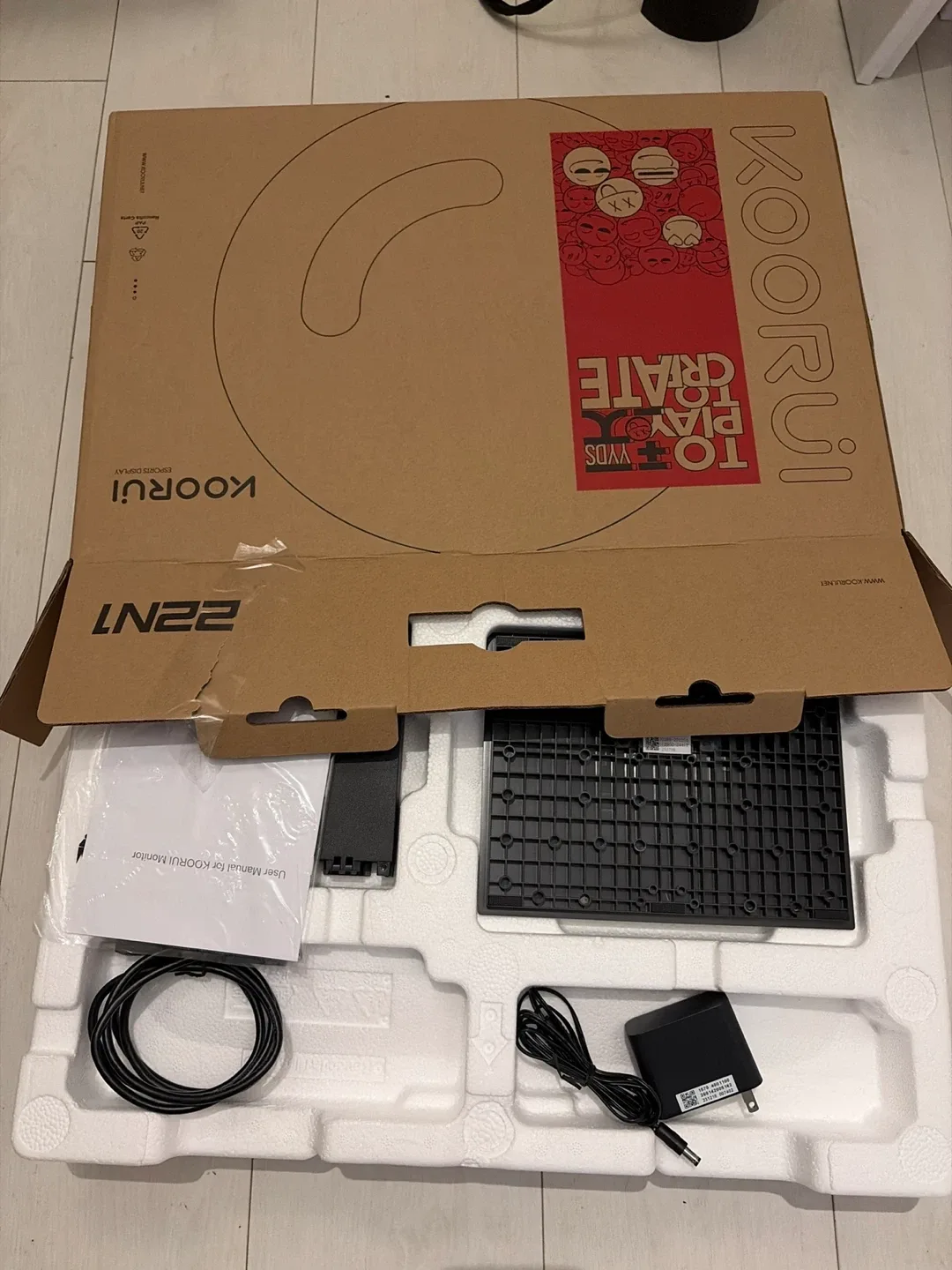 KOORUI 22N1 22-inch FHD Monitor - Brand New! image indicator(3)