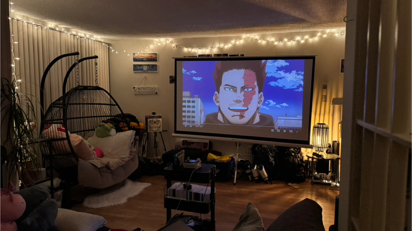 100-inch Portable Projector Screen
