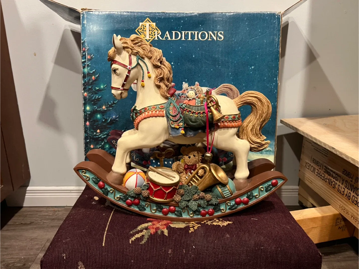 Traditions Rocking Horse Figurine with Box image indicator(2)