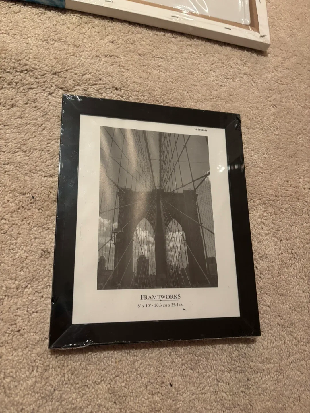 (FREE) Simple Canvas painting + Picture Frame image indicator(5)