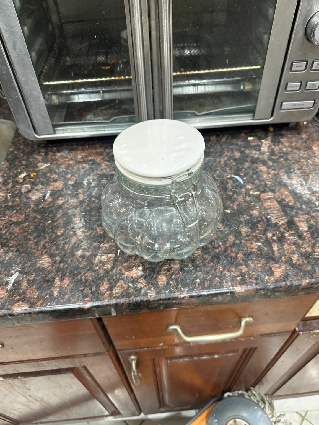 Glass Jar with Lid